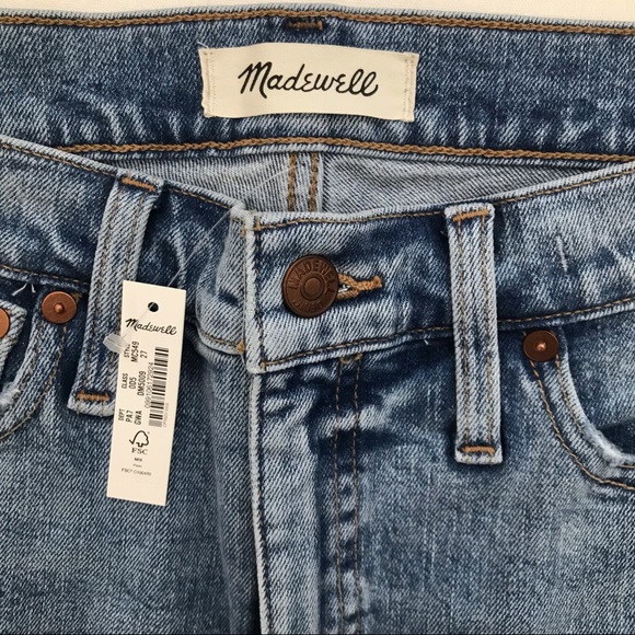 Madewell Tomboy Straight Jeans NWT - Picture 7 of 11